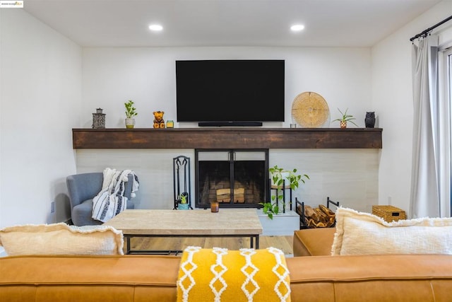 view of living room