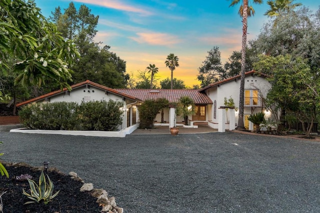 view of mediterranean / spanish-style home