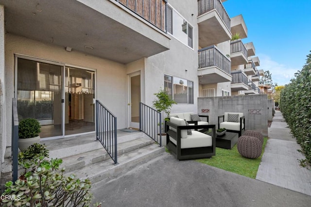 view of patio / terrace featuring outdoor lounge area
