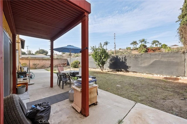 view of patio / terrace