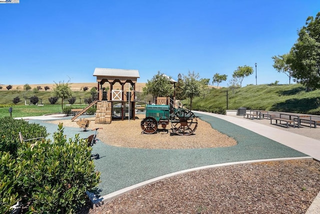 view of playground