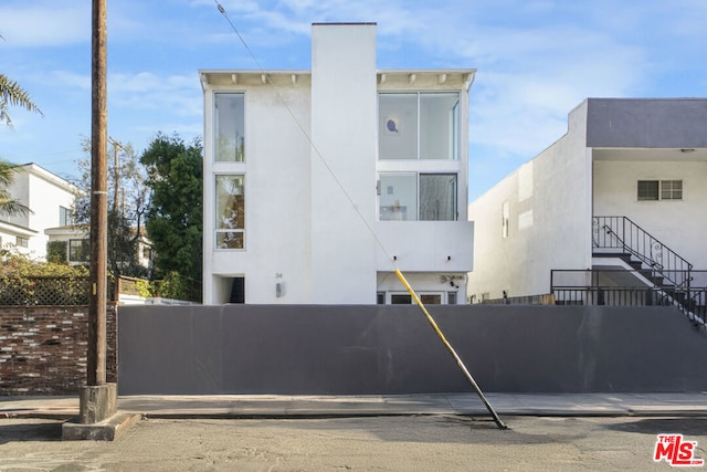 view of rear view of house