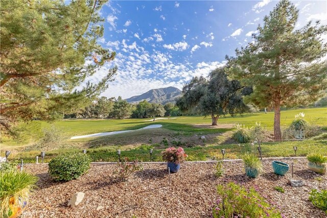 9431 Hughes Dr, Corona, CA 92883 - view of yard with a mountain view