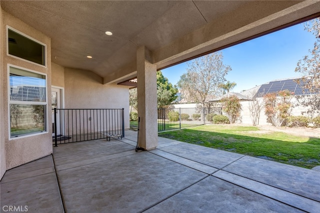 view of patio / terrace