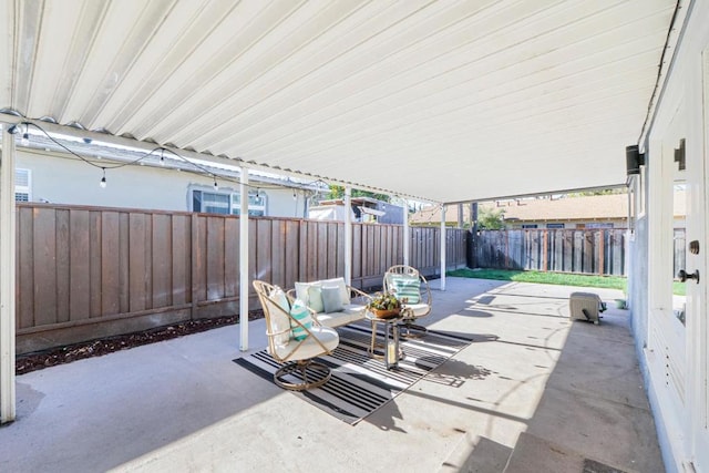 view of patio / terrace