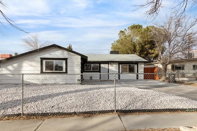 view of ranch-style house