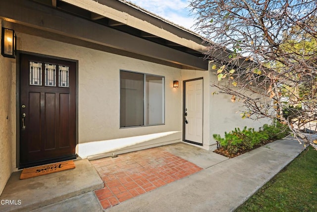 view of property entrance