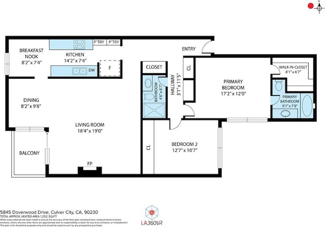 5845 Doverwood Dr Unit 216, Culver City, CA 90230 - view of home floor plan