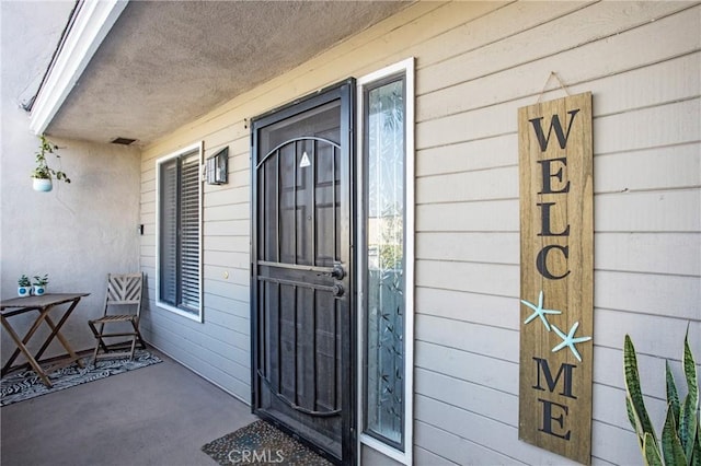 view of entrance to property