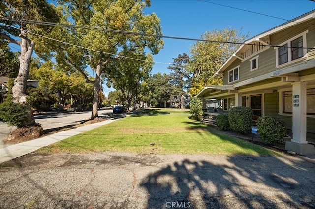 view of yard