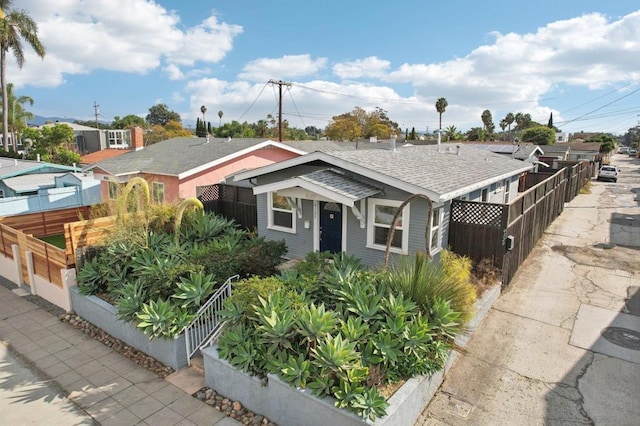 view of bungalow-style house