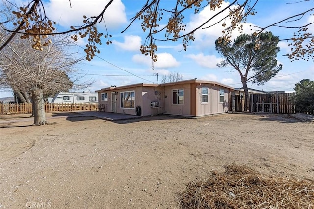 view of back of property