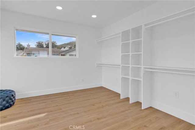2741 Houston Dr, Los Osos, CA 93402 - spacious closet with light wood-style flooring
