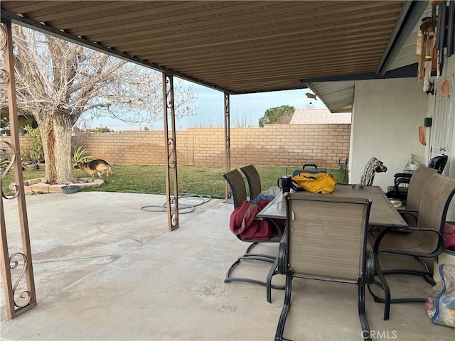 view of patio / terrace