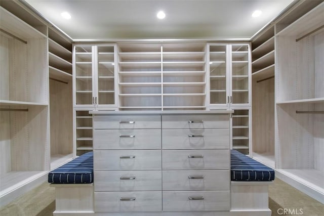 20514 Chatsboro Dr, Woodland Hills, CA 91364 - walk in closet featuring carpet floors