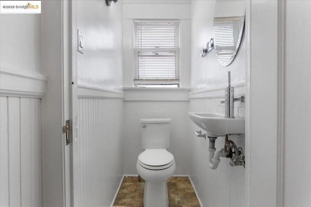 bathroom with toilet