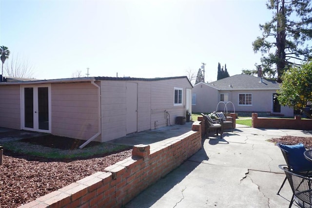 exterior space featuring a patio