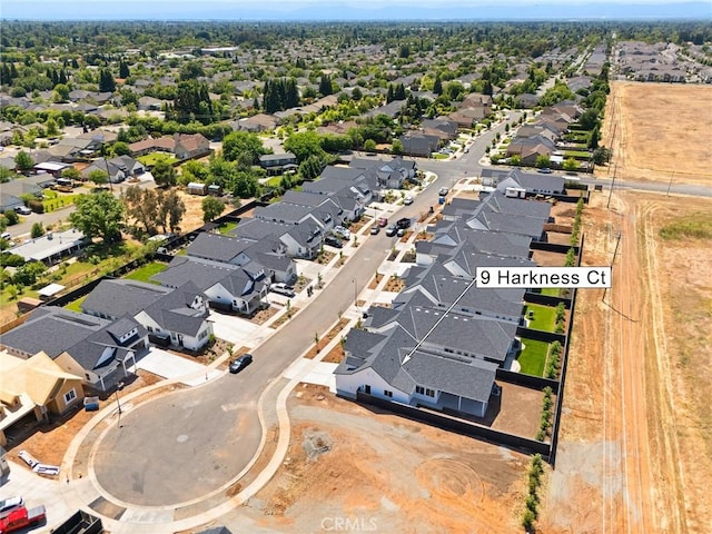 9 Harkness Ct, Chico, CA 95973 - aerial perspective of suburban area