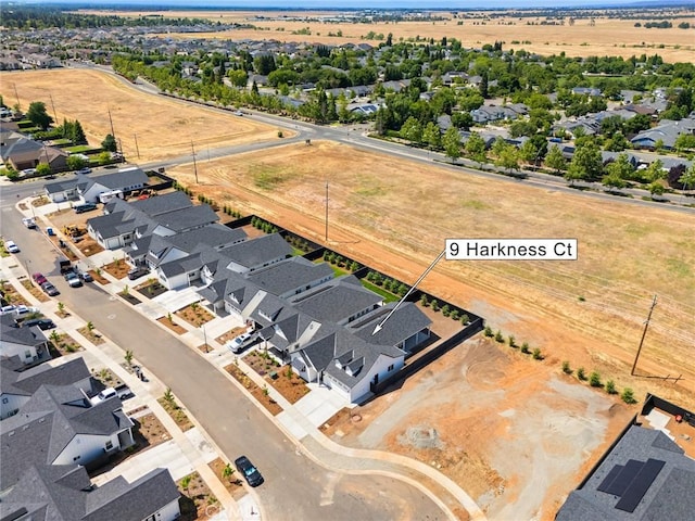 9 Harkness Ct, Chico, CA 95973 - aerial perspective of suburban area