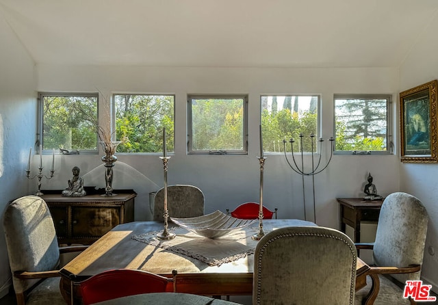 sunroom / solarium with a wealth of natural light