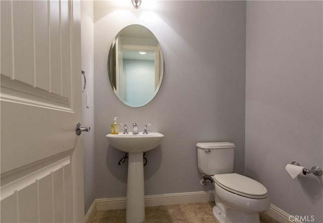 bathroom with toilet