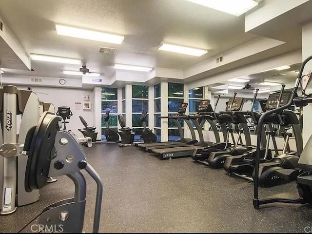 view of exercise room