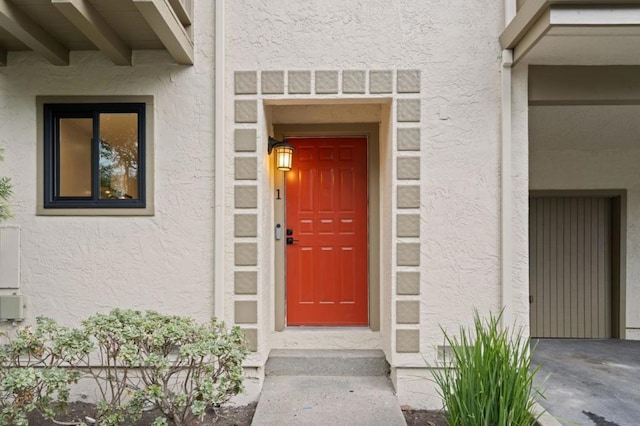 view of entrance to property