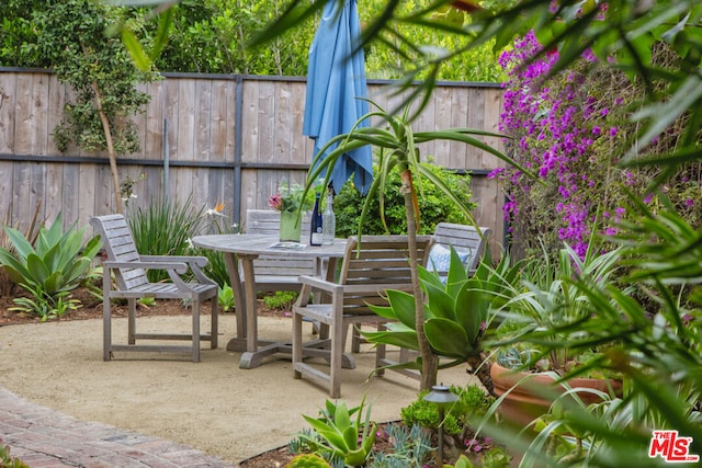 view of patio