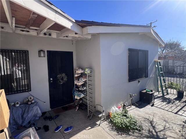 exterior space with a patio area