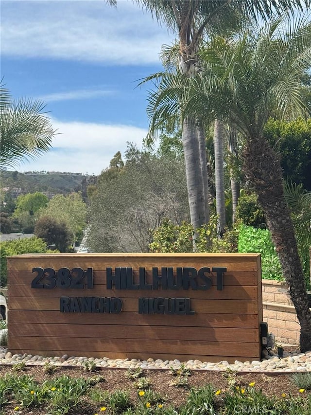23821 Hillhurst Dr W Unit 44, Laguna Niguel, CA 92677 - view of community / neighborhood sign