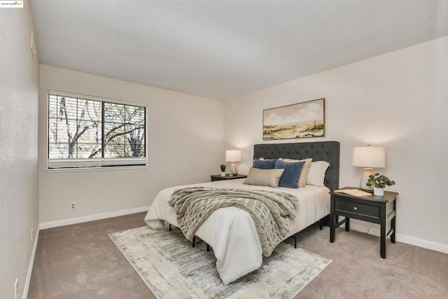 bedroom featuring carpet floors