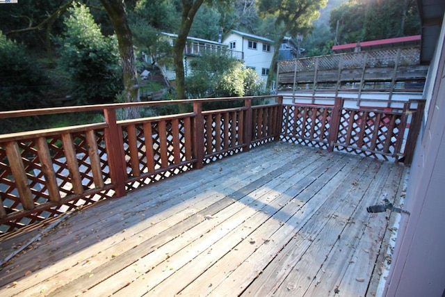 view of deck