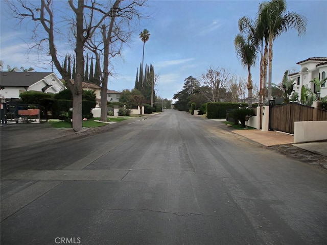 view of street