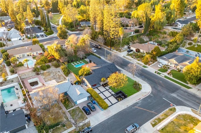 aerial view