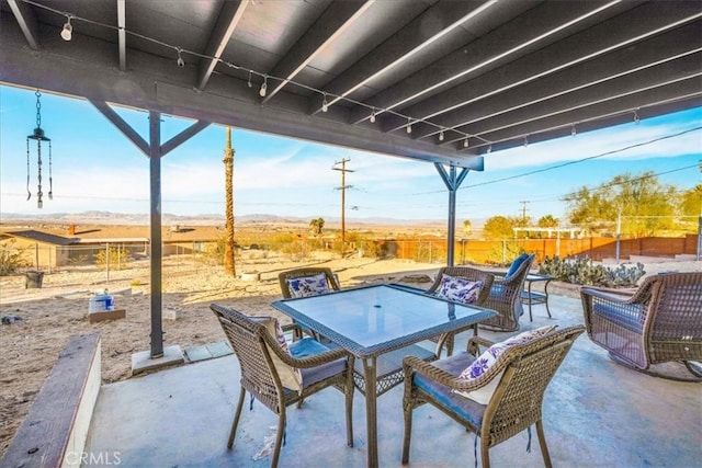 view of patio / terrace with outdoor lounge area