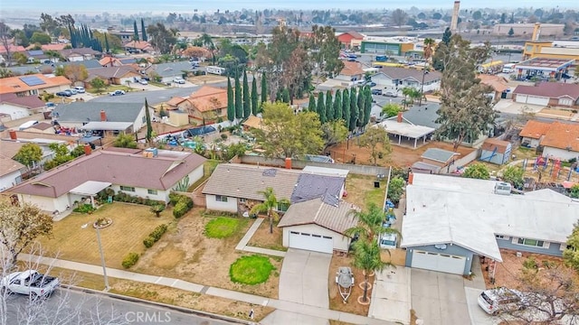 birds eye view of property featuring a residential view