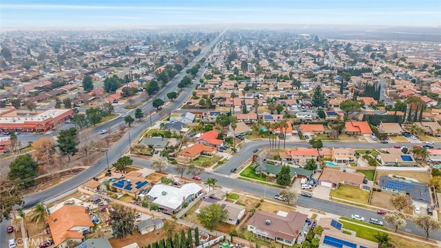 birds eye view of property featuring a residential view