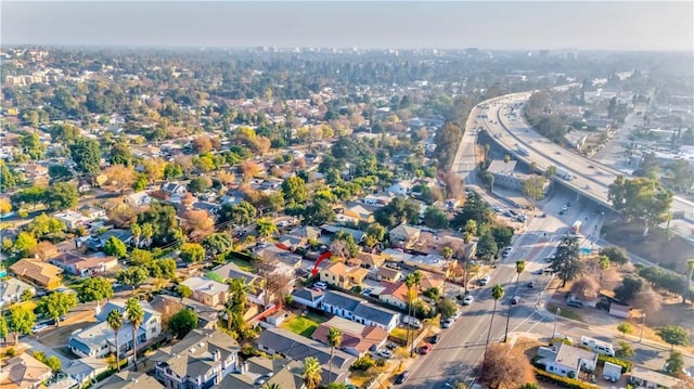 aerial view