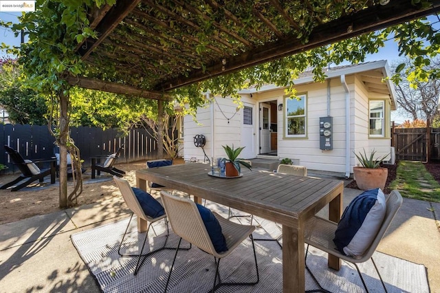 view of patio / terrace