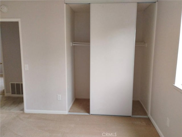 view of closet