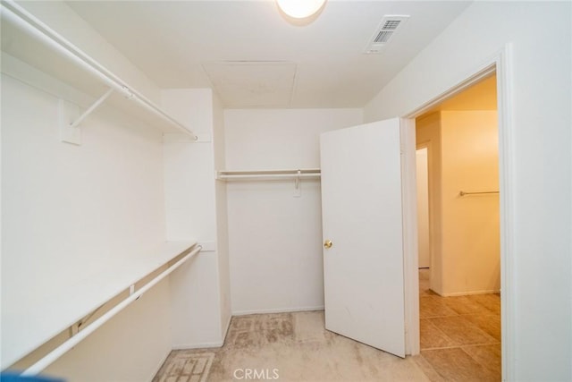 view of spacious closet