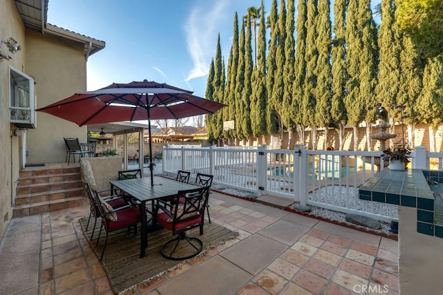 view of patio / terrace