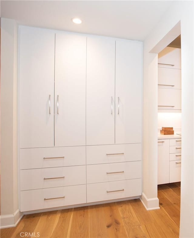 view of closet