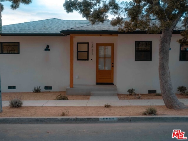 view of front of house