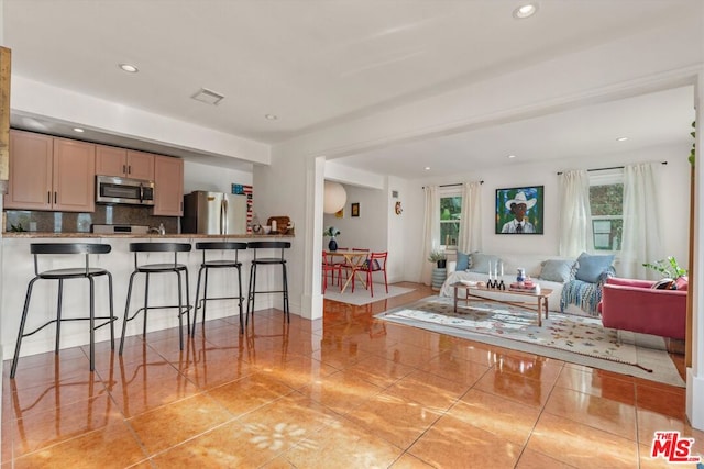 view of living room