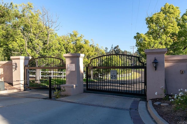 view of gate