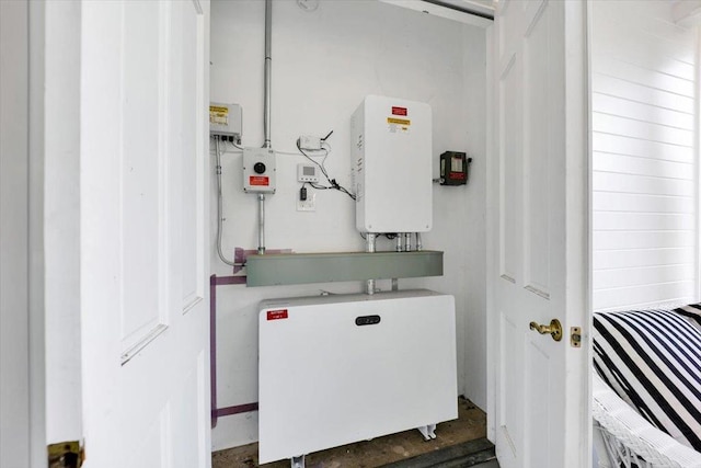 view of utility room