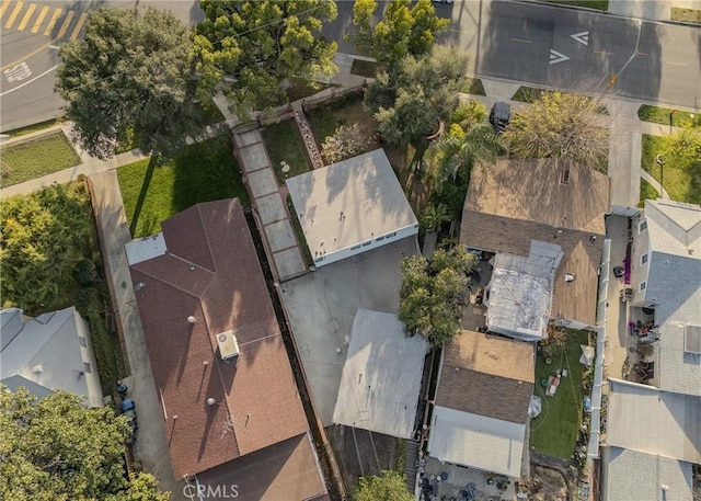 bird's eye view featuring a residential view