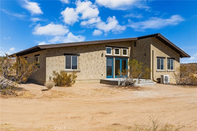 view of back of property