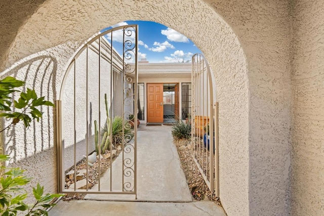 view of entrance to property